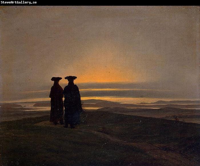 Caspar David Friedrich Sunset